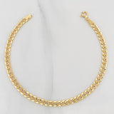 Cuban Links Bracelet 2.55g / 7 3/4 in / 4.17mm 18K Yellow Gold