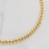Cuban Links Bracelet 2.55g / 7 3/4 in / 4.17mm 18K Yellow Gold
