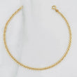Pulso Cubano 0.8g / 7 3/4 in / 1.9mm Oro Amarillo 18K