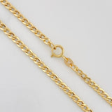 Pulso Cubano 1g / 7 1/2 in / 2.36mm Oro Amarillo 18K