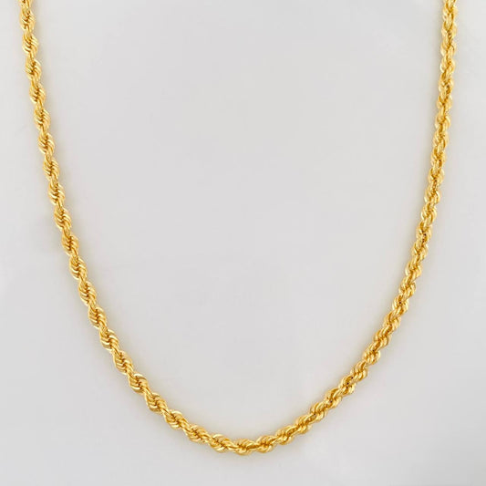 Cadena Lazo 2.3g / 16 in / 1.96mm Oro Amarillo 18K