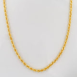 Cadena Lazo 2.3g / 16 in / 1.96mm Oro Amarillo 18K
