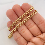 Cadena Cubana 10.1g / 24 in / 5.14mm Oro Amarillo 18K