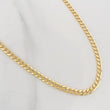 Cadena Cubana 7.3g / 24 in / 4.18mm Oro Amarillo 18K