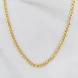 Cadena Cubana 2.15g / 18 in / 2.3mm Oro Amarillo 18K