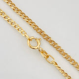 Cadena Cubana 1.8g / 18 in / 1.92mm Oro Amarillo 18K