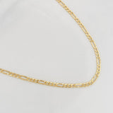 Figaro Chain 2.2g / 24 in / 2.35mm 18K Yellow Gold