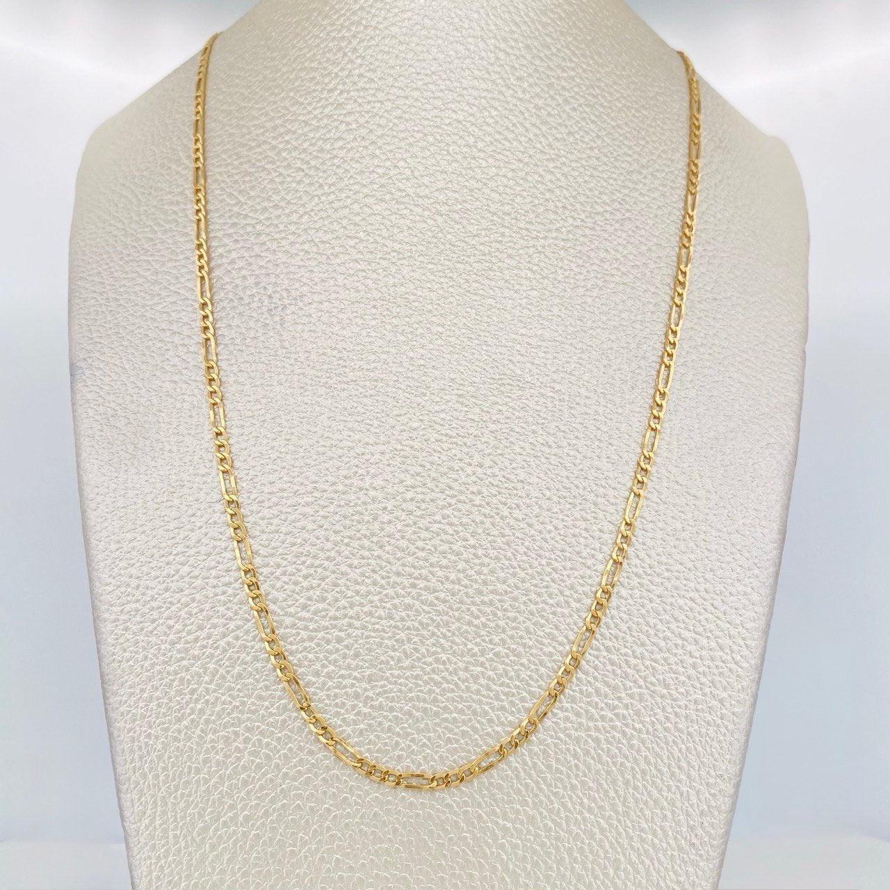 Figaro Chain 2.2g / 24 in / 2.35mm 18K Yellow Gold