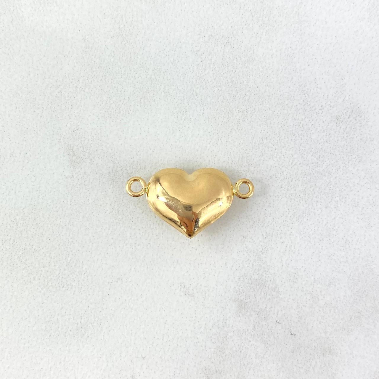 Charm Heart 0.75gr / 1.9cm / 18K Yellow Gold Stamped