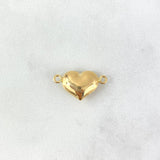 Charm Heart 0.75gr / 1.9cm / 18K Yellow Gold Stamped