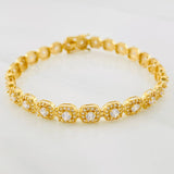 Tennis Bracelet 13.6g / 7 3/4 in / 6.19mm 18K Yellow Gold