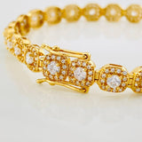 Tennis Bracelet 13.6g / 7 3/4 in / 6.19mm 18K Yellow Gold