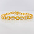 Pulso Tennis 13.75g / 7 1/2 in / 6mm Oro Amarillo 18K