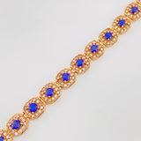 Pulso Tennis 14g / 8 1/4 in / 6.2mm Oro Rosa 18K