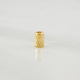 Herraje Cilindro 0.1g / 1/4 / 3mm in Oro Amarillo 18K