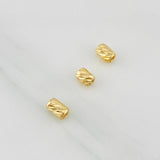 Herraje Cilindro 0.1g / 1/4 / 3mm in Oro Amarillo 18K