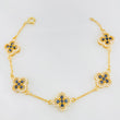 Bracelet Clover Classic Link 8.65g / 6 3/4 in / 1.52mm Yellow Gold 18K