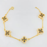 Bracelet Clover Classic Link 8.65g / 6 3/4 in / 1.52mm Yellow Gold 18K