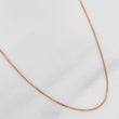 Venetian Chain 1.15 g / 15 3/4 in / 0.5 mm 18K Rose Gold