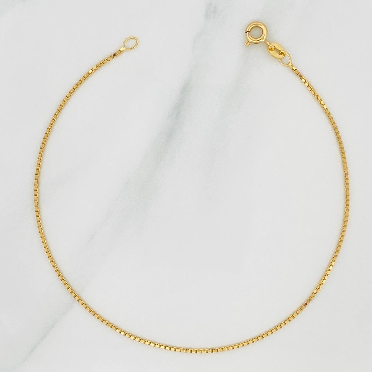 Pulso Veneciano 1.6 g / 8 in / 0.7 mm Oro Amarillo 18K