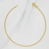 Pulso Veneciano 1.6 g / 8 in / 0.7 mm Oro Amarillo 18K