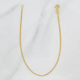 Pulso Veneciana 1.65 g / 8 in / 1 mm Oro Amarillo 18K