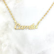 GC Chain Charm Name Custom 8.4gr / 50cm / 3.3mm Chain 4.75gr - Charm 3.6gr Yellow Gold *