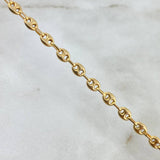 GC Chain Charm Name Custom 8.4gr / 50cm / 3.3mm Chain 4.75gr - Charm 3.6gr Yellow Gold *