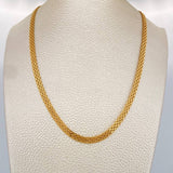 Cadena China 13.55gr / 23 1/2 in / 4.25mm Oro Amarillo +1 18K %