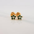 Topos Flor 0.85gr / 3mm Oro Amarillo 18K &