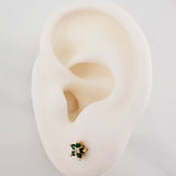 Topos Flor 0.85gr / 3mm Oro Amarillo 18K &