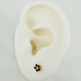 Topos Flor 0.85gr / 3mm Oro Amarillo 18K &