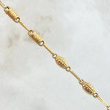 Rustic Granada Chain 8.95gr / 60cm / 18K Yellow Gold
