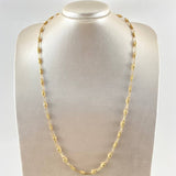 Rustic Granada Chain 8.95gr / 60cm / 18K Yellow Gold