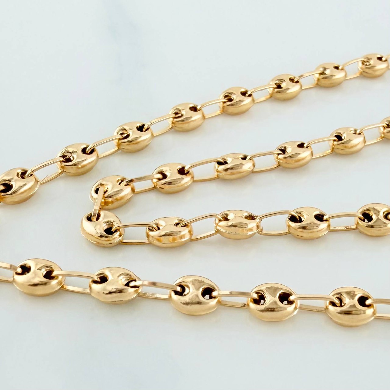 Cadena Gc 6 g / 20 in / 3.3 mm Oro Amarillo 18K