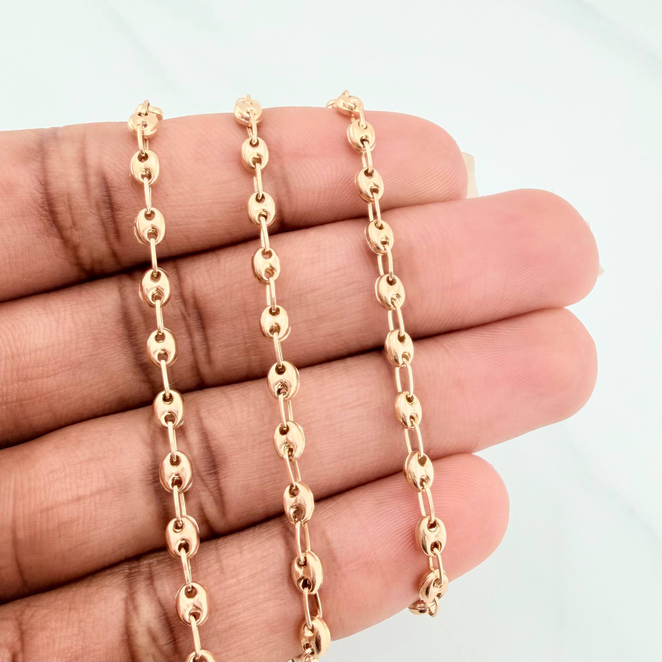 Cadena Gc 6 g / 20 in / 3.3 mm Oro Amarillo 18K