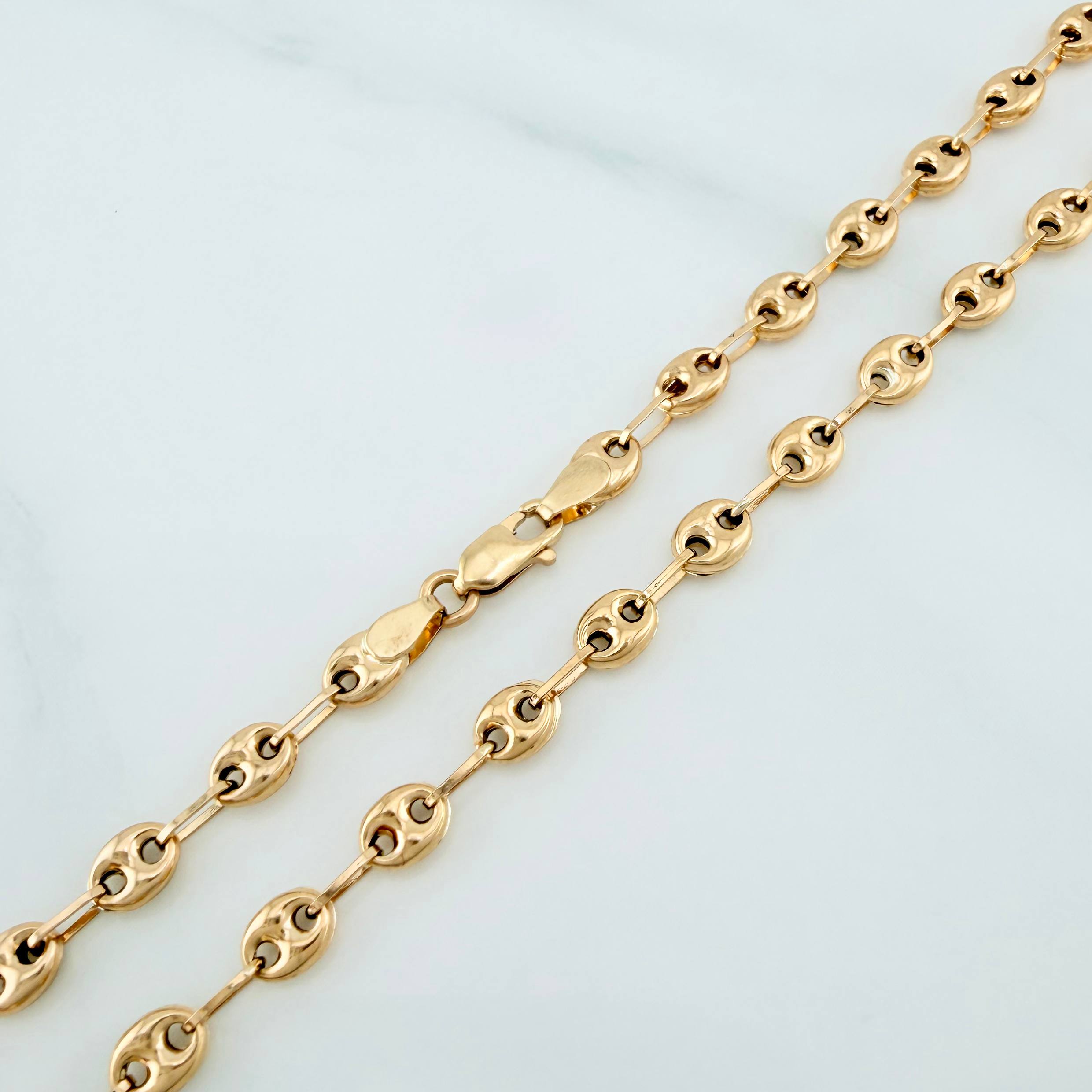 Cadena Gc 5 g / 18 1/4 in / 3.63 mm Oro Amarillo 18K