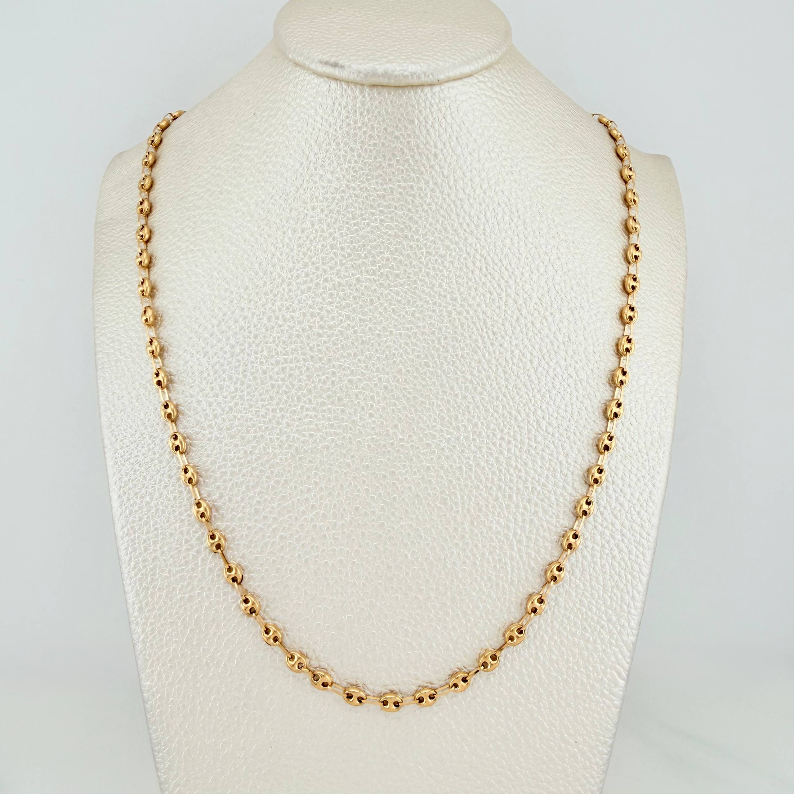 Cadena Gc 5 g / 18 1/4 in / 3.63 mm Oro Amarillo 18K