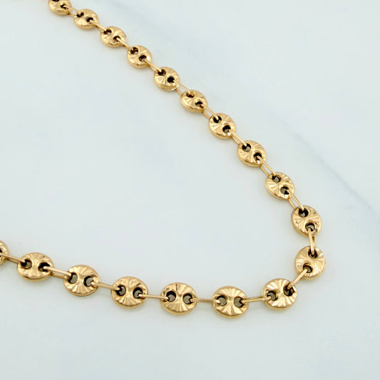 Cadena Gc 8.2 g / 18 in / 4.08 mm Oro Amarillo 18K