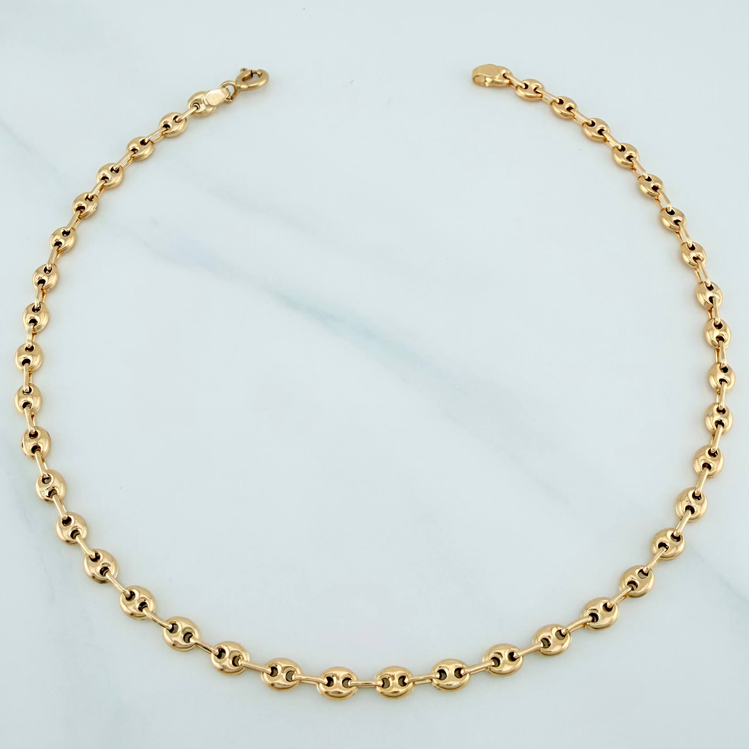 Gc Anklet 2.7 g / 9 3/4 in / 3.37 mm 18K Yellow Gold