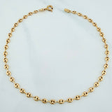Tobillera Gc 2.8 g / 10 1/2 in / 3.35 mm Oro Amarillo 18K