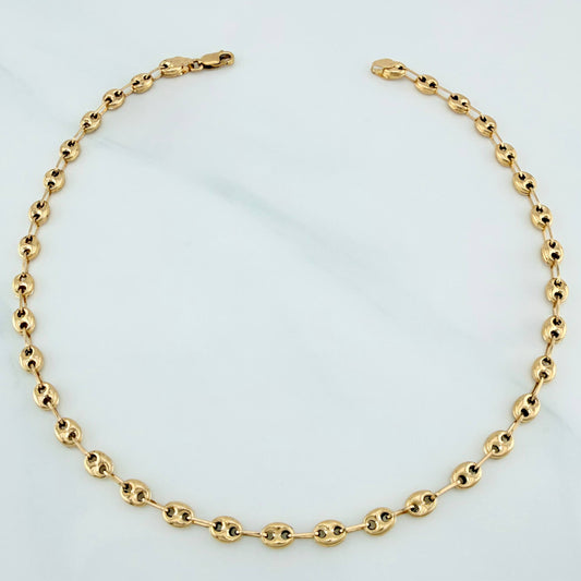 Tobillera Gc 2.9 g / 10 in / 3.47 mm Oro Amarillo 18K