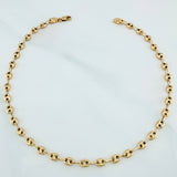 Tobillera Gc 2.9 g / 10 in / 3.47 mm Oro Amarillo 18K