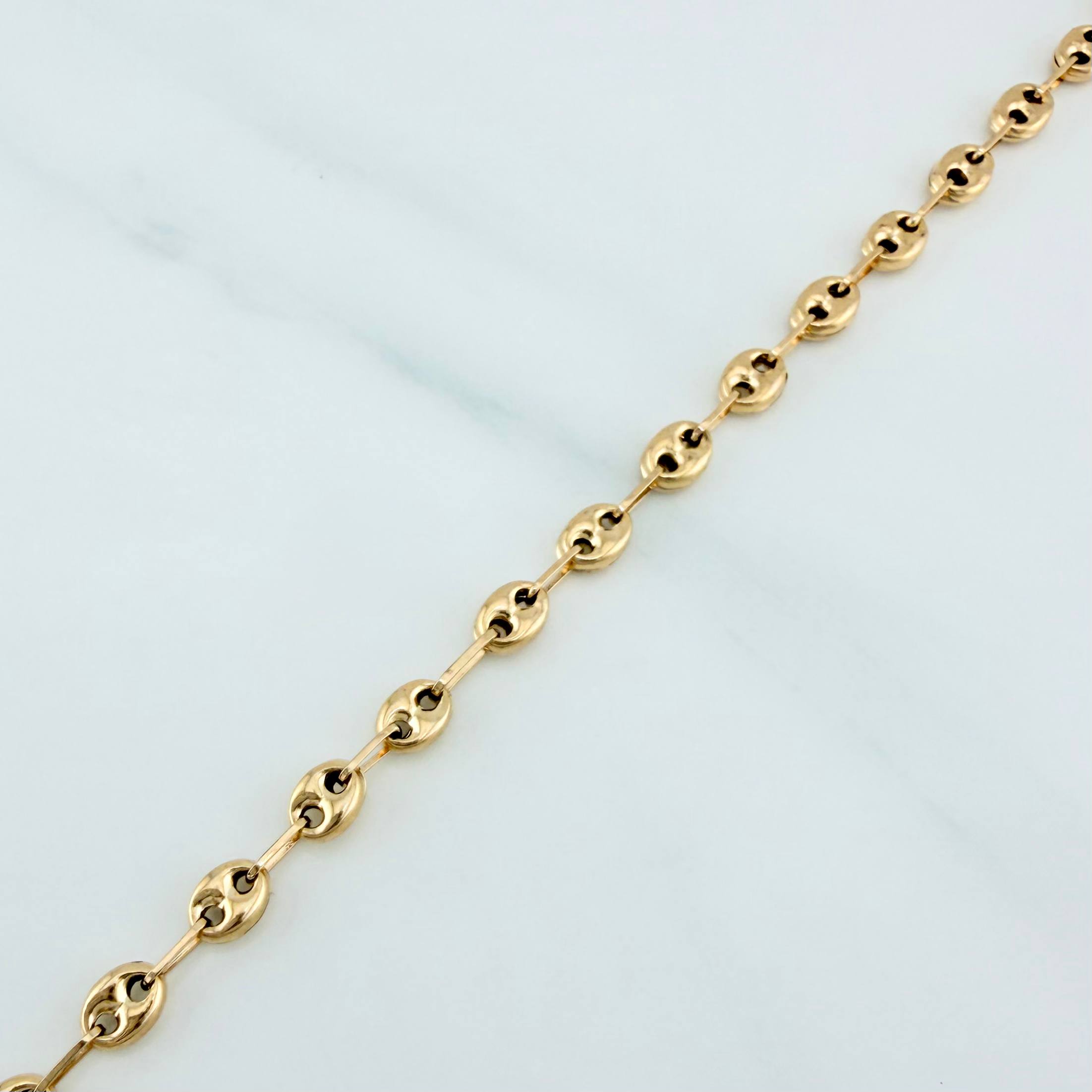Tobillera Gc 2.9 g / 10 in / 3.47 mm Oro Amarillo 18K