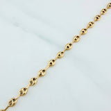 Tobillera Gc 3.1 g / 10 in / 3.57 mm Oro Amarillo 18K