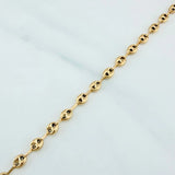 Tobillera Gc 2.6g / 10 1/2 in / 3.3mm Oro Amarillo 18K