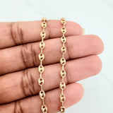 18K Yellow Gold Anklet Gc 3.15 g / 9 3/4 in / 3.25 mm