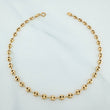 Tobillera Gc 3.1 g / 10 in / 3.57 mm Oro Amarillo 18K