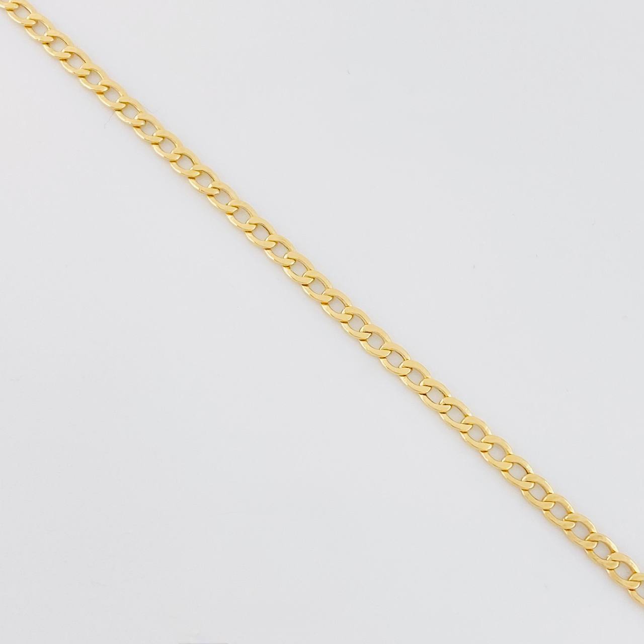 Pulso Cubano 0.95g / 7 3/4 in / 2.3mm Oro Amarillo 18K