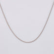Cadena Veneciana 1.2g / 18 in / 0.8mm Oro Blanco 18K